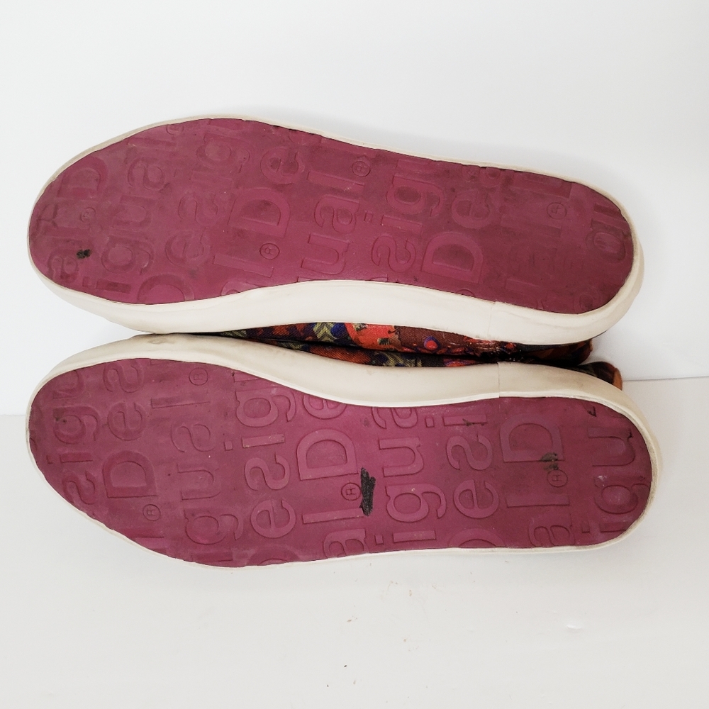 Desigual Patchwork Boho High Top Sneakers Women's Size 36 - Picture 7 of 7